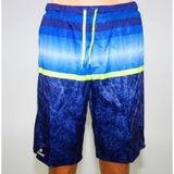 Erkek Boardshort Şort Mayo Uzun Deniz Havuz Astarlı Short Mavi OLAIAN Mavi M
