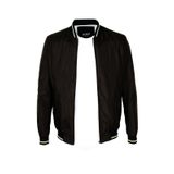 Erkek Bomber Ceket Siyah Slim Fit Baharlık ve Mevsimlik Mont NCS JEANS 4986 SİYAH S