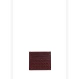 Erkek Bordo Örgülü Deri Kartlık 000A2D361329