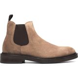 Erkek Bot 1054 - Moss Dino Draghi Chelsea Boot Suede - Beyaz