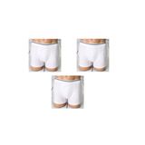Erkek Boxer Beyaz 3 Adet 1097