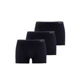 Erkek Boxer Shorty 3'lü Paket 9670 - Siyah-siyah-siyah 9670Syh