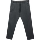 Erkek Büyük Beden 100 Kilo-180 Kilo Arası İçin Uygun Bağcıklı Likralı Boru Paça Kot Pantolon (ANTRASİT, 6XL)
