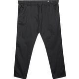Erkek Büyük Beden 100 Kilo-180 Kilo Arası İçin Uygun Bağcıklı Likralı Boru Paça Kot Pantolon (SİYAH, 8XL)