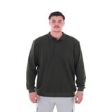 Erkek Büyük Beden 115-155 Kilo Arası İçin Uygun Uzun Kol Polo Yaka Mevsimlik Sweatshirt