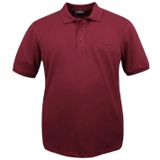 Erkek Büyük Beden 115-155 Kilo Arası Uygun Bedenli Likralı Pike Polo Yaka Cepli Tişört (BORDO, 10XL)
