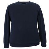 Erkek Büyük Beden Battal Boy 110 Kilo İçin Uygun V Yaka Triko Kazak (LACİVERT, 3XL)