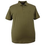 Erkek Büyük Beden Battal Boy 120-130 Kilo Arası İçin Uygun Likralı Süprem Polo Yaka Tişört (OLİV, 3XL)