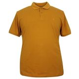 Erkek Büyük Beden Battal Boy 120-130 Kilo Arası İçin Uygun Likralı Süprem Polo Yaka Tişört (SAFRAN, 3XL)