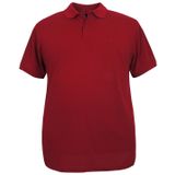Erkek Büyük Beden Battal Boy 120 Kilo İçin Uygun Polo Yaka Düz Pike Tişört Tişört (BORDO, 3XL)