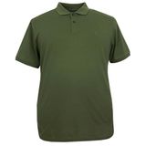 Erkek Büyük Beden Battal Boy 120 Kilo İçin Uygun Polo Yaka Düz Pike Tişört Tişört (HAKİ, 3XL)