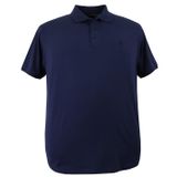 Erkek Büyük Beden Battal Boy 120 Kilo İçin Uygun Polo Yaka Düz Pike Tişört Tişört (LACİVERT, 3XL)