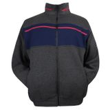 Erkek Büyük Beden Battal Boy 125 Kilo - 155 Kilo Arası İçin Uygun 3 İplik Kalın Kışlık Sweat Mont (ANTRASİT, 4XL)