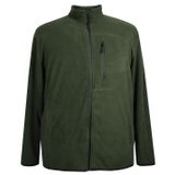 Erkek Büyük Beden Battal Boy Fermuarlı Polar Sweatshirt (GRİ, 6XL)