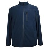 Erkek Büyük Beden Battal Boy Fermuarlı Polar Sweatshirt (LACİVERT, 9XL)
