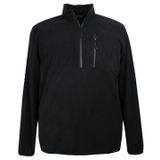 Erkek Büyük Beden Battal Boy Yarım Fermuarlı Polar Sweat (SARI, 4XL)