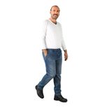 Erkek Büyük Beden Fleto Cep Kot Pantolon 3JA/5889 Açık MAvi 48-32