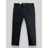 Erkek Büyük Beden Jeans Pantolon - Siyah - 50 - 52
