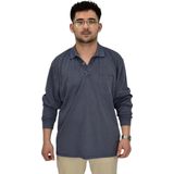 Erkek Büyük Beden Mevsimlik Polo Yaka Sweatshirt 1-6830 BGL-ST04415