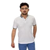 Erkek Büyük Beden Polo Yaka Merserize Tişört T3000 BGL-ST04534 BEYAZ 5XL