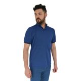 Erkek Büyük Beden Polo Yaka Tişört Kagi 2355 BGL-ST02819 İNDİGO 5XL
