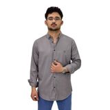 Erkek Büyük Beden Spor Likralı Gömlek BGL-ST04486 GRİ 2XL