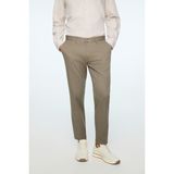 Erkek Çağla Yeşili Pamuk Trend Düz Slim Fit Chino Pantolon
