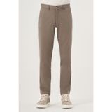 Erkek Çağla Yeşili Yazlık Pamuk Yan Cep Slim Fit Chino Pantolon