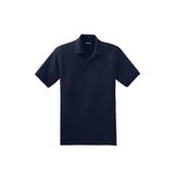 Erkek Çekmeyen Pamuklu Kumaş Regular Fit Standart Kesim Kıvrılmaz Polo Yaka Tişört POLOYAKA-TSHIRT Lacivert S