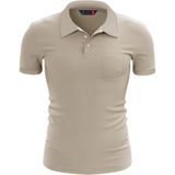 Erkek Cepli Polo T-Shirt RCPT106 - Bej
