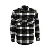 Erkek Çift Cepli Kapaklı Regular Fit Oduncu Gömlek BGL-ST03253 HAKİ S