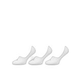 Erkek CK Logo İşlemeli Üçlü Paket Babet Beyaz Çorap C701234367-004
