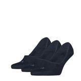 Erkek CK Logo İşlemeli Üçlü Paket Babet Lacivert Çorap C701234367-002
