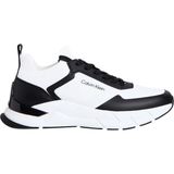 Erkek Ck Low Top Lace Up Sneakers - Beyaz/siyah - Beyaz - Siyah