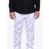 ERKEK ÇOCUK 23 NİSAN 29 EKİM 10 KASIM GÖSTERİ KETEN CEPLİ PANTOLON, BEYAZ, 11 YAŞ