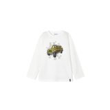 Erkek Çocuk Araba Baskılı Sweatshirt