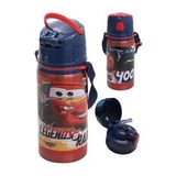 Erkek Çocuk Arabalar Çelik Matara 500ml 1 Adet Cars Şimşek Mcqueen Çelik Suluk 1 Adet Lisanslı Okul Matarası