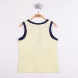 Erkek Çocuk Balık Baskılı Atlet Sarı 1 YAŞ