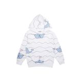 Erkek Çocuk Baskılı Beyaz Sweatshirt 6 Yaş (116 cm)