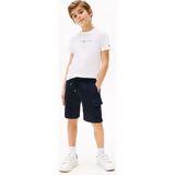 Erkek Çocuk Baskılı T-Shirt Ve Şort 2 Li Set - Beyaz | 8 Yaş