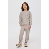 Erkek Çocuk Baskılı Taş Sweatshirt 8 Yaş (128 cm)