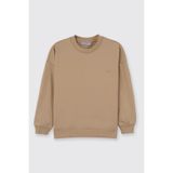 Erkek Çocuk Bisiklet Yaka Bej Sweatshirt 12 Yaş (152 cm)