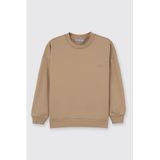 Erkek Çocuk Bisiklet Yaka Bej Sweatshirt 7 Yaş (122 cm)