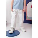 Erkek Çoçuk Çep Detaylı Lastikli Pantolon - Siyah - 11 - 12 Yaş