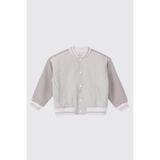 Erkek Çocuk Çıtçıtlı Gri Sweatshirt 8 Yaş (128 cm)