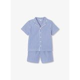 Erkek Çocuk Çizgili Poplin Pijama Takımı