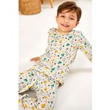 Erkek Çocuk Desenli Uzun Kollu Pijama Takımı