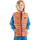 Erkek Çocuk Dinozor Baskılı Trend Şişme Yelek Ak216263, Turuncu, 9 Yaş