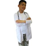 Erkek Çocuk Doktor Önlüğü ( 2 -15 Yaş Aralığı ) Beyaz Önlük