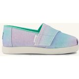 Erkek Çocuk Espadril 10023190 Toms Alpargata Plus Jelly Bright Multi Ombre Glitter - Lila